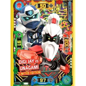 Blue Ocean Lego Ninjago Serie 5 Trading Cards – Alle 4 Blister 8