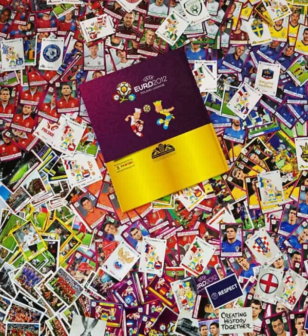 Panini EM Euro 2012 Deluxe Set – Alle Sticker + Hardcover Album 1