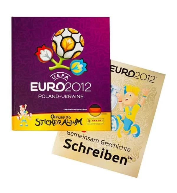 Panini EM Euro 2012 Deluxe Set – Alle Sticker + Hardcover Album 3