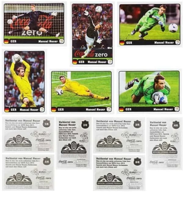 Panini EM Euro 2012 Deluxe Set – Alle Sticker + Hardcover Album 6