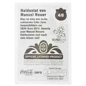 Panini EM Euro 2012 Manuel Neuer Sticker-Set 25