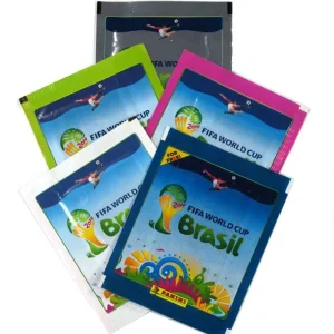 Panini WM Brasil 2014 Set Mit 5 Tüten-Versionen 12