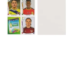 Panini WM 2014 Update Set Belgien – 84 Sticker 21