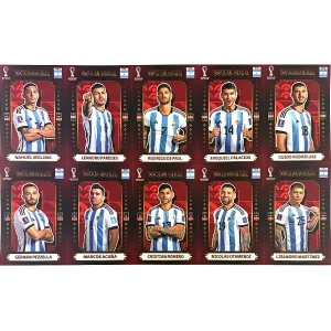 Panini WM 2022 Sticker – Winner Complete Set – Maxi Poster + 30 Sticker 8