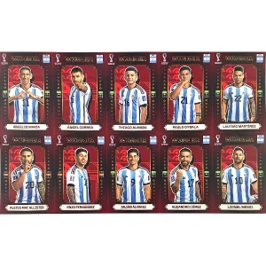 Panini WM 2022 Sticker – Winner Complete Set – Maxi Poster + 30 Sticker 10