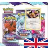 The Pokemon Company International Pokemon Chilling Reign – 3-Pack-Blister Eevee ENGLISCH 5