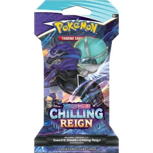 The Pokemon Company International Pokemon Chilling Reign – Sleeved Booster – Zufälliges Artwork ENGLISCH 12