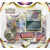 The Pokemon Company International Pokemon Schwert & Schild – Verlorener Ursprung – 3-Pack-Blister Snibunna 14