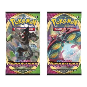 The Pokemon Company International Pokemon Schwert & Schild – Farbenschock – Display Mit 18 Tüten 7