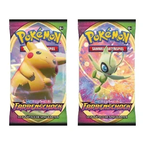 The Pokemon Company International Pokemon Schwert & Schild – Farbenschock – Display Mit 18 Tüten 9