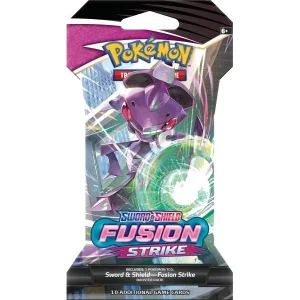 The Pokemon Company International Pokemon Fusion Strike – Sleeved Booster – Zufälliges Artwork ENGLISCH 10