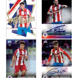 Topps Atletico Madrid Team Set 2021/22 – Box Mit 30 Karten 6