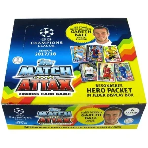 Topps Champions League Match Attax 2017/18 – Display Mit 30 Tüten 6