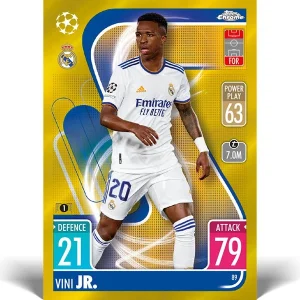 Topps Champions League Match Attax CHROME 2021/22 – Display Mit 18 Tüten 12