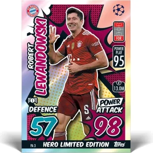 Topps Champions League Match Attax EXTRA 2021/22 – Mega Tin Power Attack 8