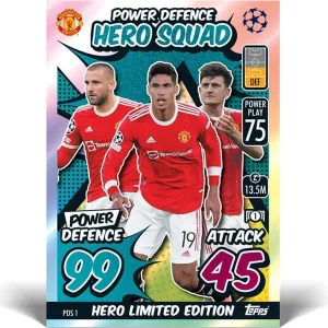 Topps Champions League Match Attax EXTRA 2021/22 – Mega Tin Power Defence 8