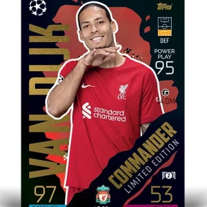 Topps Champions League Match Attax 2022/23 – Mega Tin COMMANDERS 12