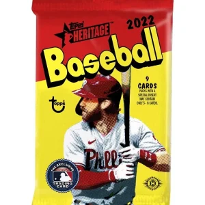 Topps Heritage Baseball 2022 MLB – Hobby Box 10