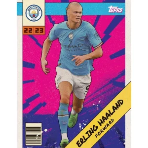 Topps Manchester City Official Fan Set 2022/23 – Box Mit 25 Karten 9