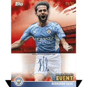 Topps Manchester City Team Set 2022 – Sealed Box Mit 36 Karten 12