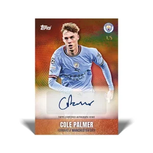 Topps Manchester City Team Set 2023 – Sealed Box Mit 36 Karten 10